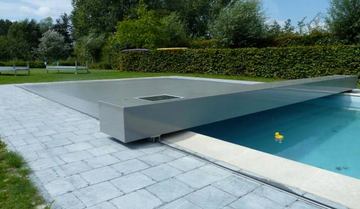 coverseal automatic cover high tech for pool GGILPRO mettet namur lommel