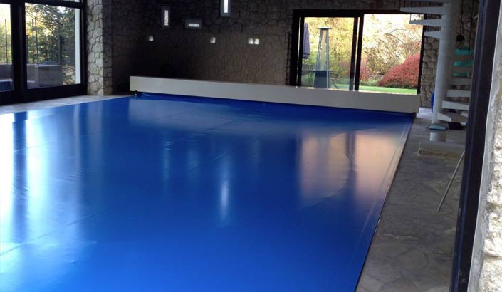 coverseal automatic cover high tech for pool GGILPRO waterair Tirlemont, Brussels, Zaventem