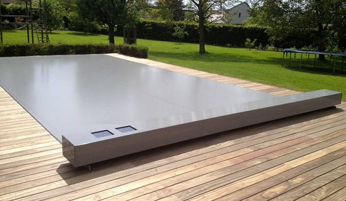 coverseal couverture automatique haute technologie pour piscine GGILPRO waterair belgique wavre brabant wallon
