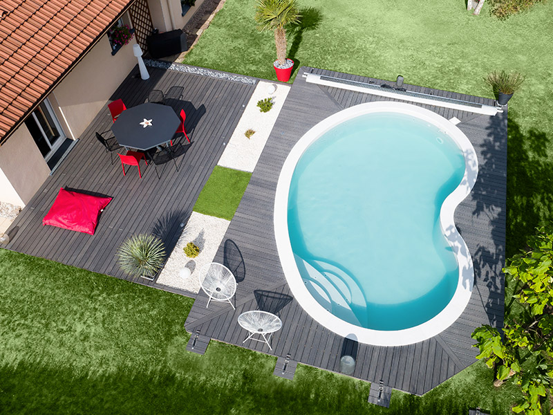 piscines Adele avec escalier Enjoy waterair GGILPRO belgique