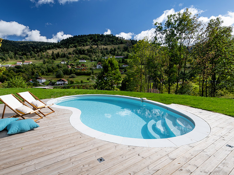 piscines Adele avec escalier Enjoy waterair GGILPRO belgique