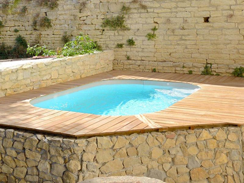 piscine forme rectangle waterair GGILPRO sara mini