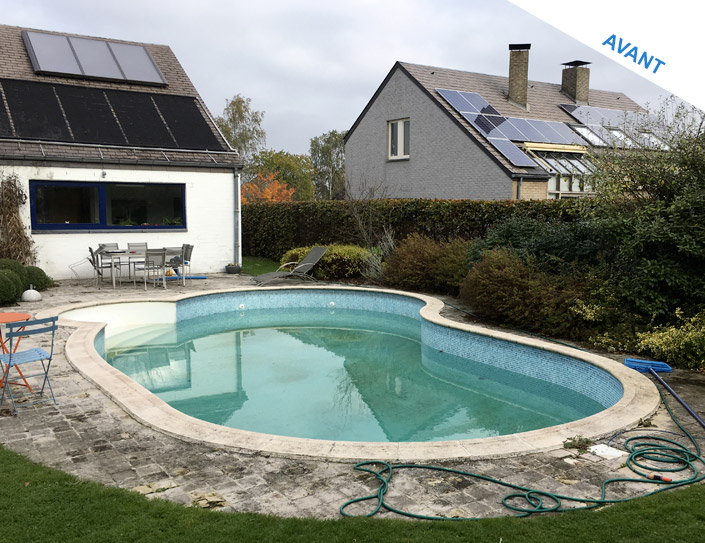 rénovation et travaux de piscine waterair en belgique par ggilpro